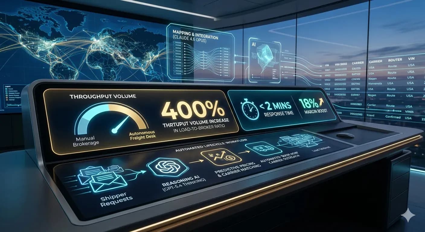 The Autonomous Freight Desk cover image